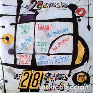 Discos de vinilo: Various - Los 28 Grandes &Eacute;xitos (LP, Comp)  Label:WEA Records Ltd. Cat#: Hits 28 - Foto 1
