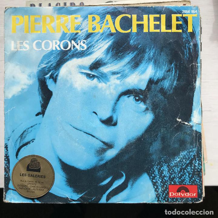 Discos de vinilo: PIERRE BACHELET - LES CORONS - SINGLE POLYDOR FRANCIA 1982 - Foto 1