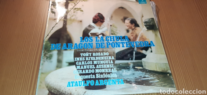 Discos de vinilo: Disco vinilo LP LOS DE ARAGON,LA CHULA DE PONTEVEDRA - Foto 1