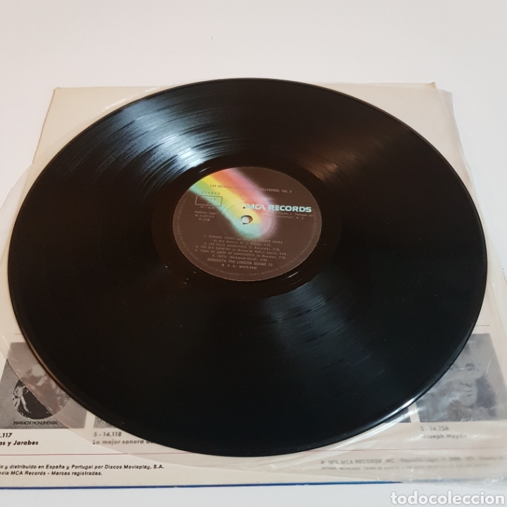Discos de vinilo: LAS MEJORES MELODIAS DE HOLLYWOOD VOL. 3 - Foto 3