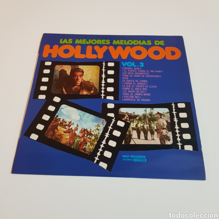 Discos de vinilo: LAS MEJORES MELODIAS DE HOLLYWOOD VOL. 3 - Foto 4