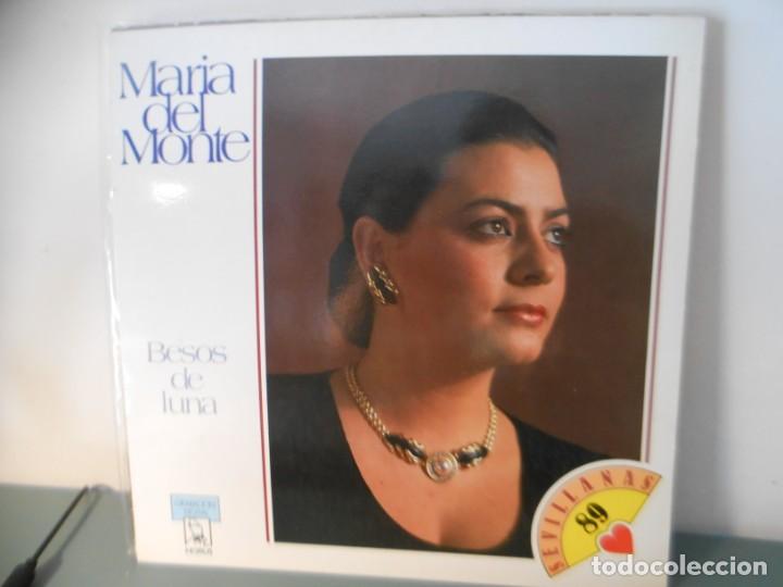 Discos de vinilo: MARIA DEL MONTE - BESOS DE LUNA - Foto 1