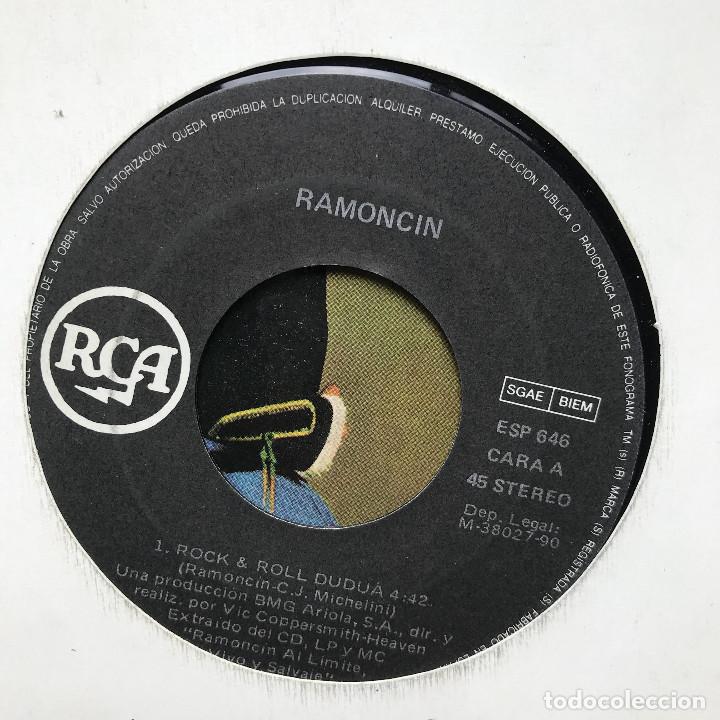 Discos de vinilo: RAMONC&Iacute;N - ROCK & ROLL DUDUA - SINGLE RCA 1990 - Foto 1
