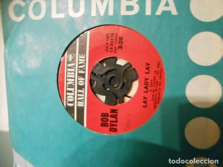 Discos de vinilo: BOB DYLAN - LAY LAY LAY . I THREW IT ALL AWAY - Foto 1