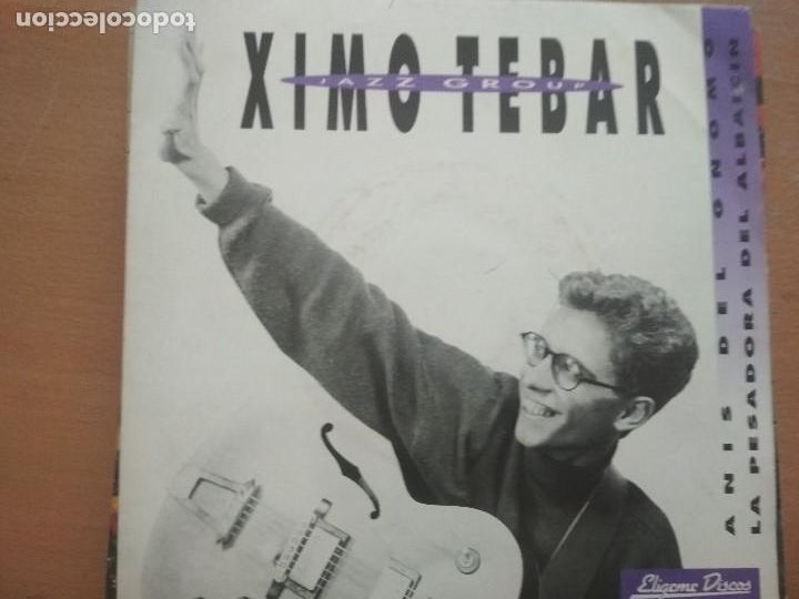 Discos de vinilo: XIMO TEBAR JAZZ GROUP SINGLE - Foto 1