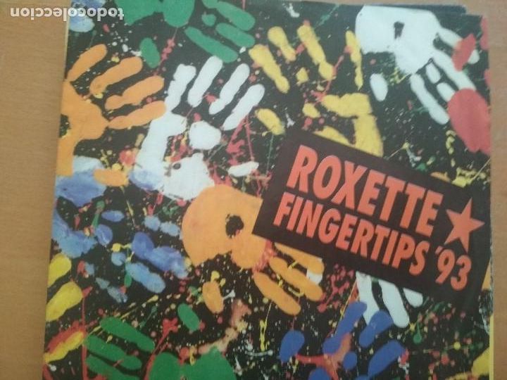 Discos de vinilo: ROXETTE FINGERTIPS &acute;93 single - Foto 1