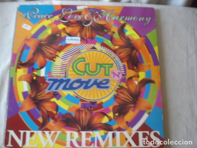 Discos de vinilo: Cut N Move    Peace, Love & Harmony (New Remixes) - Foto 1