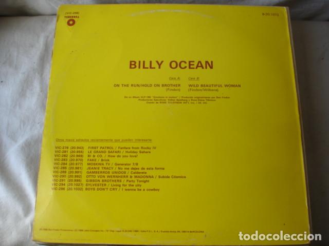 Discos de vinilo: Billy Ocean    Billy Ocean - Foto 2
