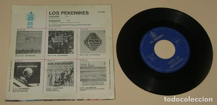 Discos de vinilo: PEKENIKES - CUCHIPE + AFRODITA - HISPAVOX 1971 - Foto 2