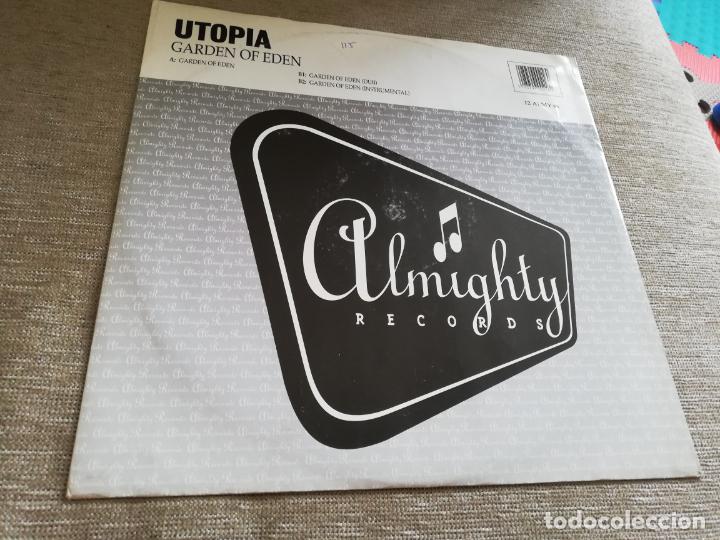Discos de vinilo: Utop&iacute;a-garden of eden. maxi - Foto 1
