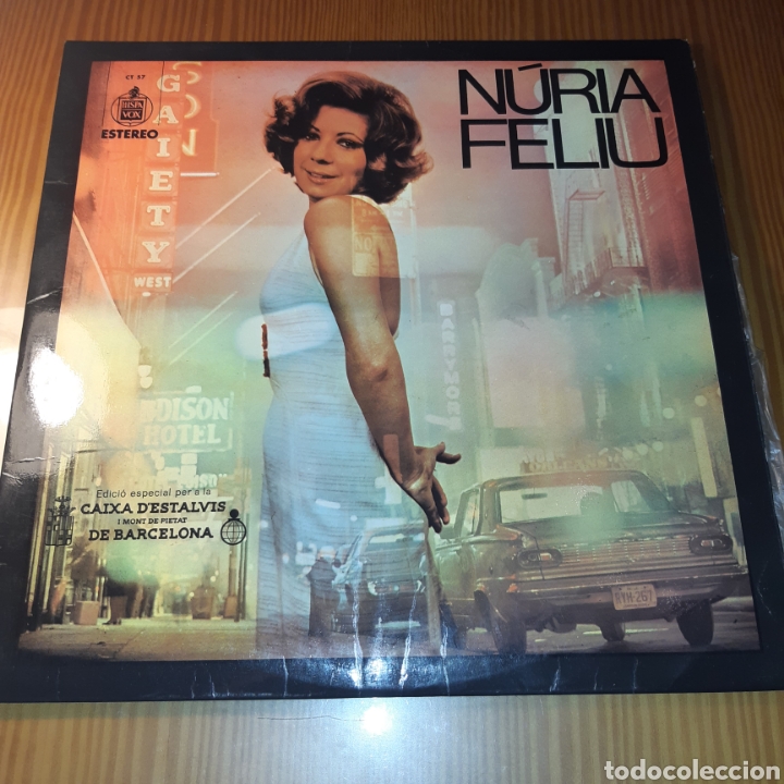 Discos de vinilo: Disco vinilo LP NURIA FELIU - Foto 1