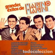 Discos de vinilo: MARINO MARINI GRANDES EXITOS LP DURIUM 1977