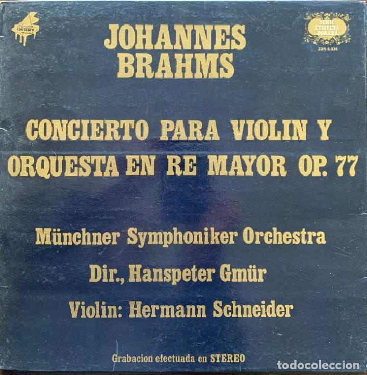Discos de vinilo: Johannes Brahms - Foto 1