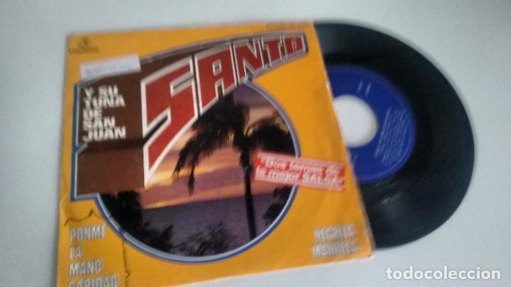 Disques de vinyle: SINGLE  ( VINILO)  -DE   SANTO Y SU TUNA DE SAN JUAN  A&Ntilde;OS 80