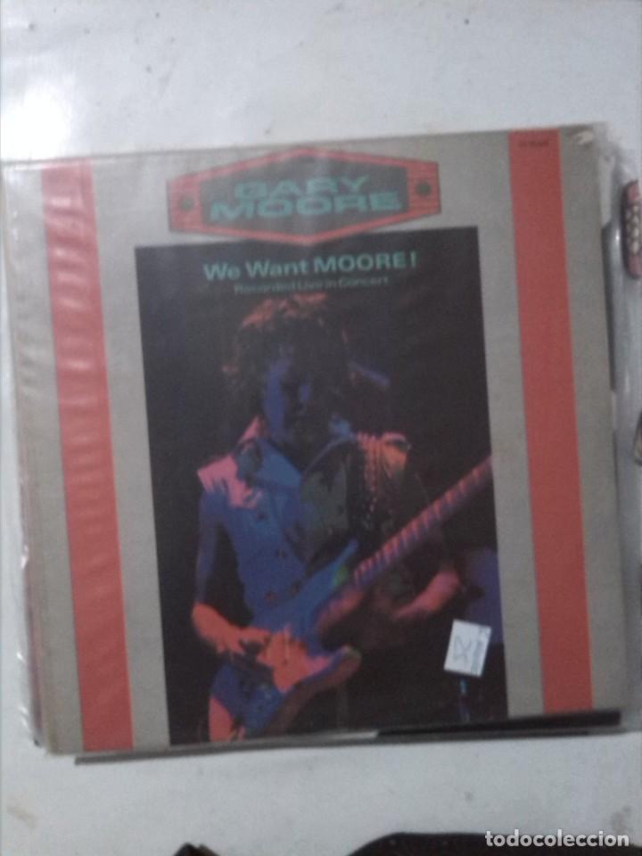Discos de vinilo: GARY MOORE - WE WANT MOORE 2 LPS - Foto 1
