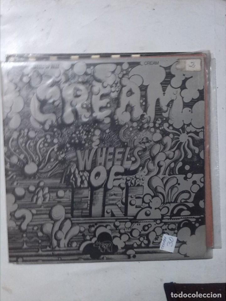 Discos de vinilo: CREAM - WHEELS OF FIRE 2 LPS - Foto 1