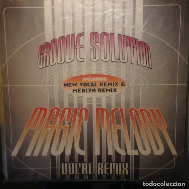 Discos de vinilo: GROOVE SOLUTION - MAGIC MELODY - 1996 - MAXI - Foto 1