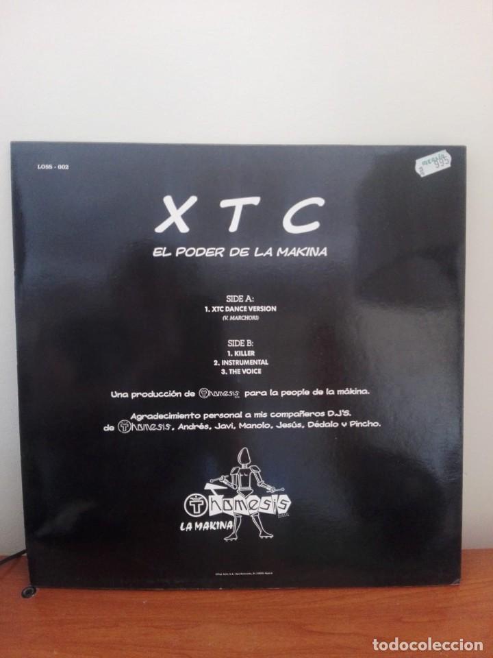 Discos de vinilo: MARCHORI D.J. -XTC EL PODER DE LA MAKINA - OTTO RECORDS 1992 - Foto 2