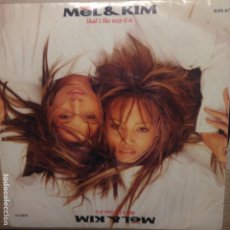 Discos de vinilo: MEL & KIM - THAT´S THE WAY IT IS. Lote 201223816