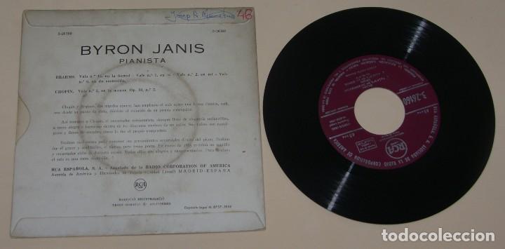Discos de vinilo: BYRON JANIS - BRAHMS-CHOPIN - RCA 1959 - Foto 2
