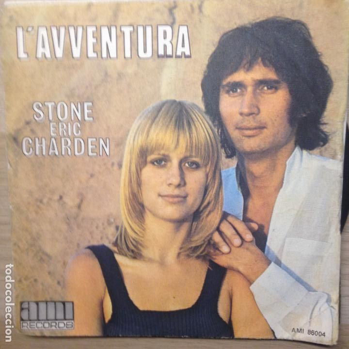 Discos de vinilo: L&acute;AVVENTURA - STONE ERIC CHARDEN - SINGLE - Foto 1