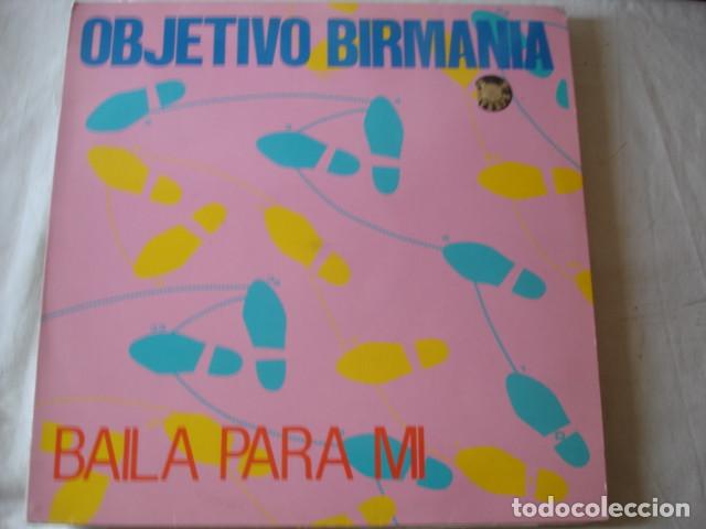 Discos de vinilo: Objetivo Birmania   Baila Para M&iacute; - Foto 1