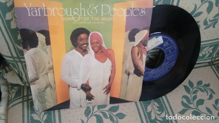 Discos de vinilo: SINGLE  ( VINILO)  -DE   YARBROUGH & PEOPLES A&Ntilde;OS 80 - Foto 1
