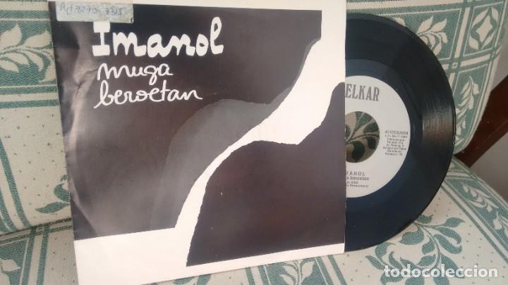 Discos de vinilo: SINGLE  ( VINILO)  -DE   IMANOL A&Ntilde;OS 89 - Foto 1