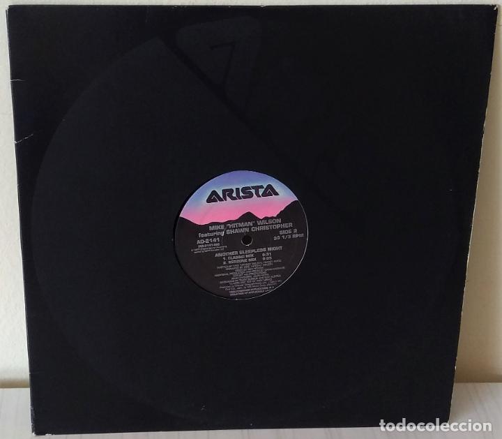 Discos de vinilo: MIKE HITMAN WILSON FEAT. SHAWN CHRISTOPHER - ANOTHER SLEEPLESS NIGHT - Foto 2