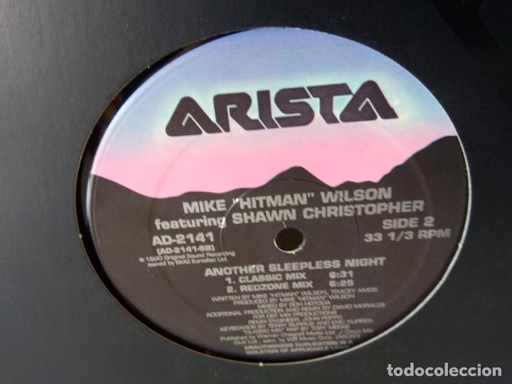 Discos de vinilo: MIKE HITMAN WILSON FEAT. SHAWN CHRISTOPHER - ANOTHER SLEEPLESS NIGHT - Foto 1
