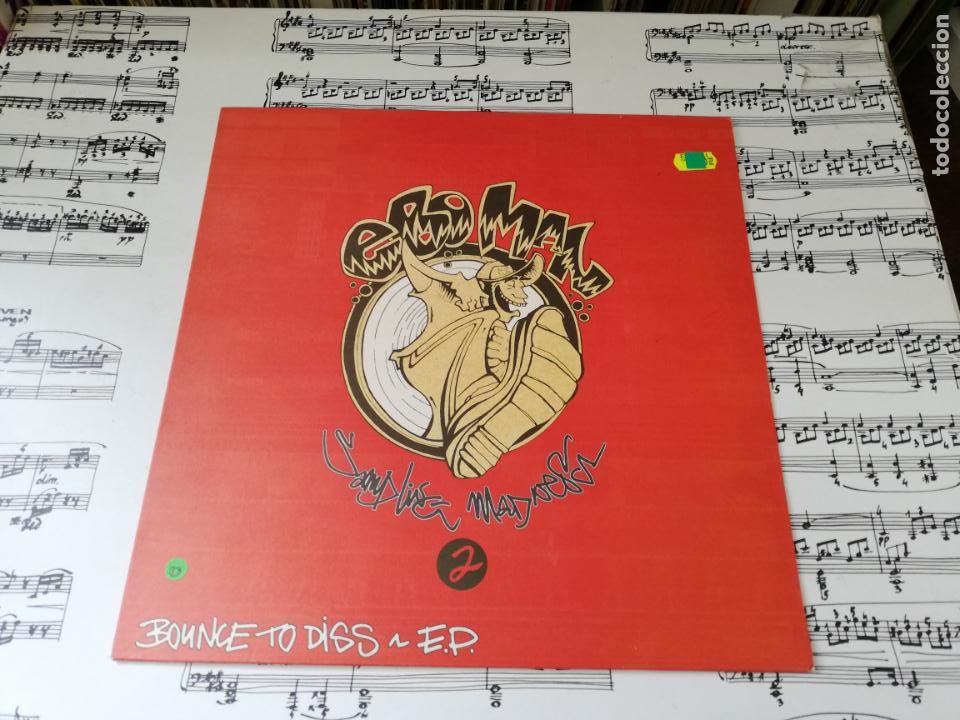Discos de vinilo: Eboman-bounce to diss e.p. - Foto 1