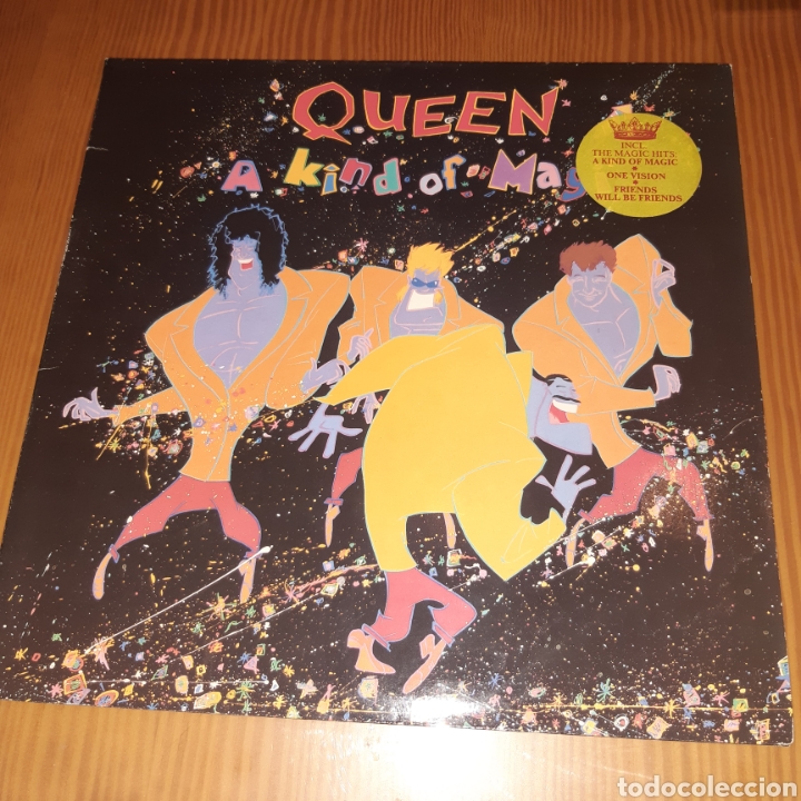 vinilo lp de queen año 1985 - Compra venta en todocoleccion