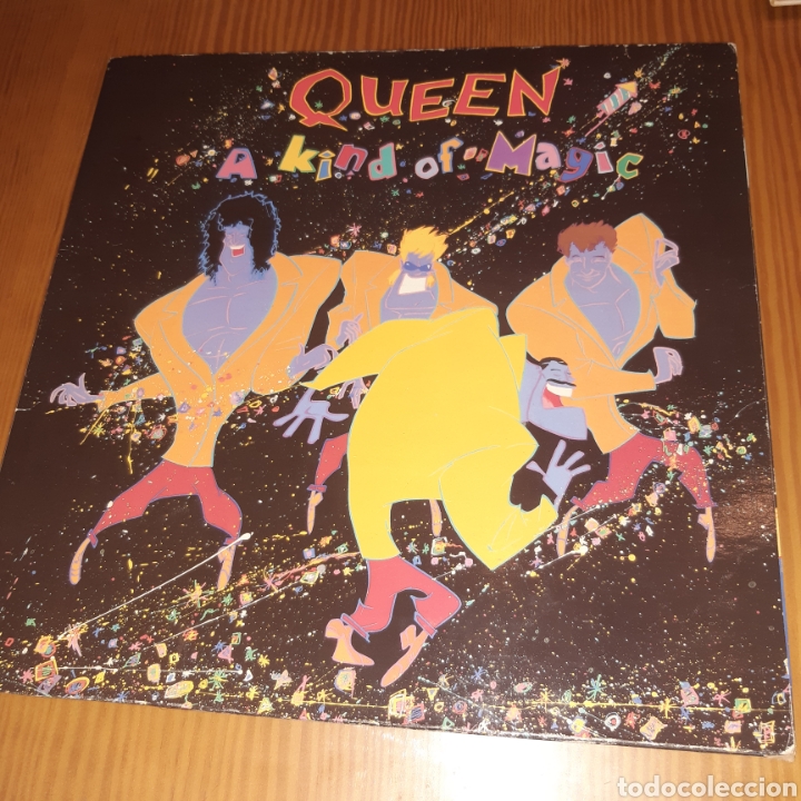 Discos de vinilo: Disco vinilo LP QUEEN,A KIND OF MAGIC - Foto 1