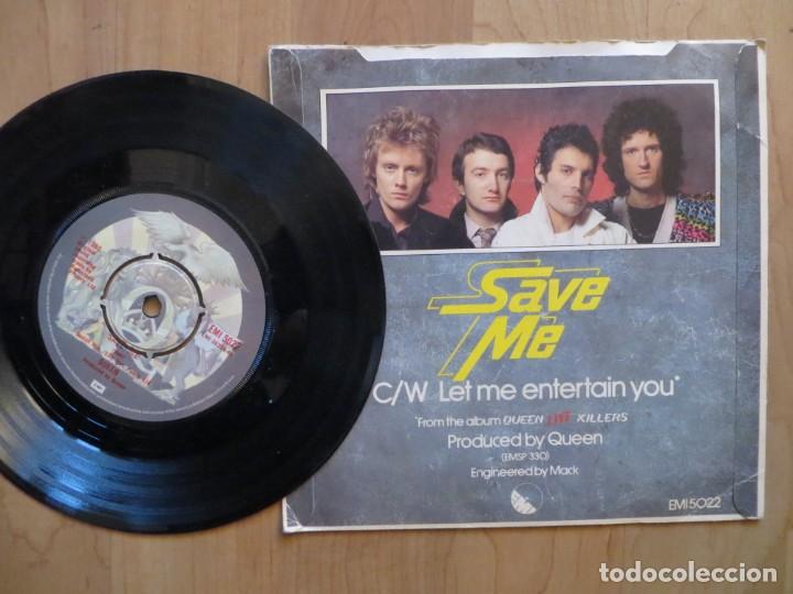Discos de vinilo: QUEEN: SAVE ME (U.K. SINGLE) 1980 - Foto 2