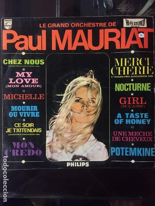Discos de vinilo: LE GRAND ORCHESTRA DE PAUL MARIAT - Foto 1