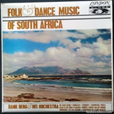 Discos de vinilo: DANIE BERG & HIS ORCHESTRA : FOLK & DANCE MUSIC FROM SOUTH AFRICA - LP VINYL 