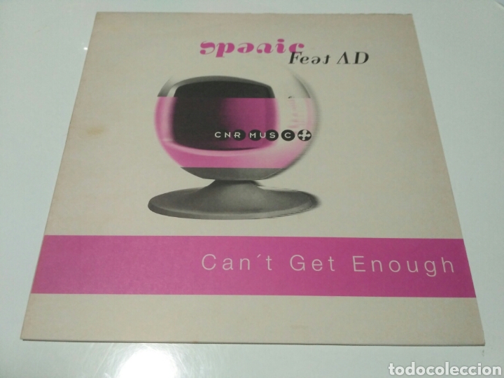 Discos de vinilo: Spanic Feat. AD - Cant Get Enough - Foto 1