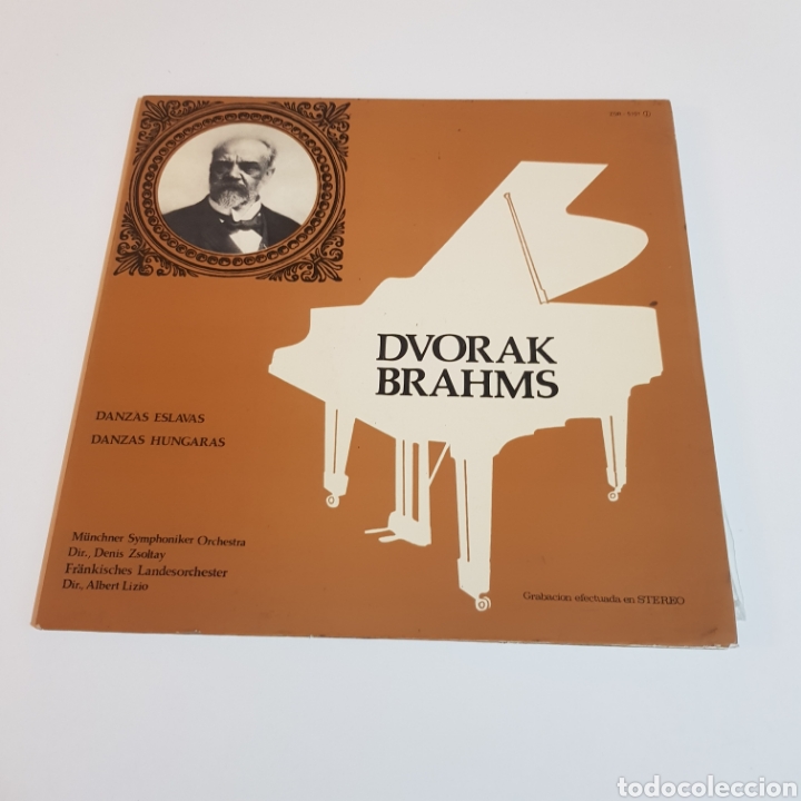 Discos de vinilo: DVORAK - BRAHMS - DANZAS ESLAVAS - DANZAS HUNGARAS - Foto 1