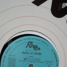 Discos de vinilo: MÚSICA DE ESPAÑA 164. RNE ESTRENOS DE L TEMPORADA 1988-89 PARTE 1. ESTRENOS DEL FESTIVAL DE ALICANTE