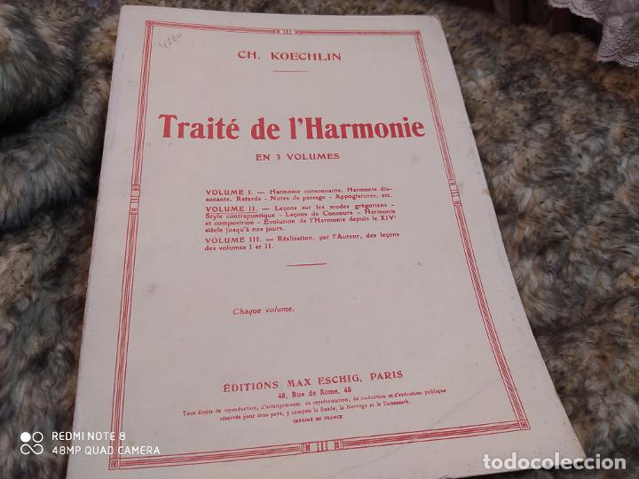 Discos de vinilo: Trait&eacute; de l'Harmonie. CH.koechlin.volume2