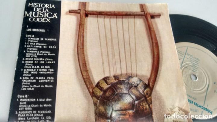Discos de vinilo: SINGLE ( VINILO) HISTORIA DE LA MUSICA CODEX - Foto 1