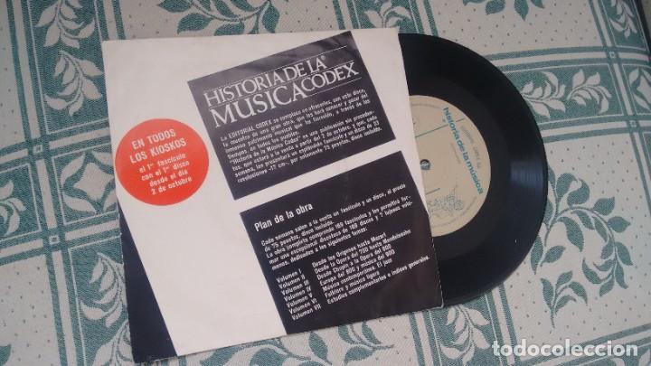 Discos de vinilo: SINGLE  ( VINILO)  HISTORIA DE LA MUSICA CODEX - Foto 1