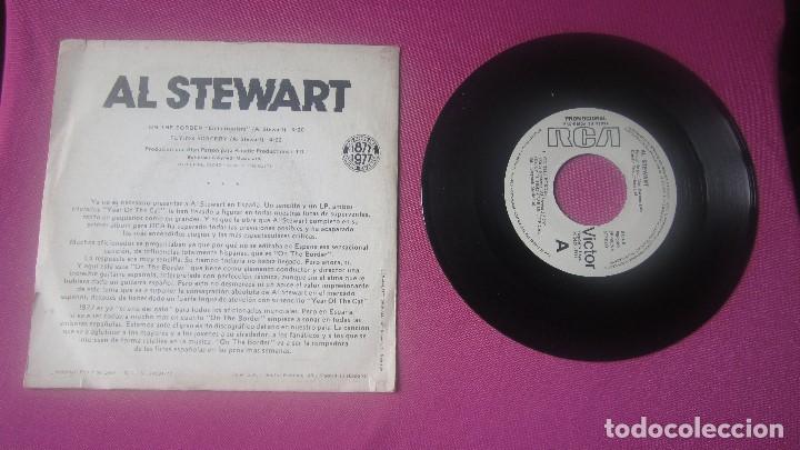 Discos de vinilo: AL STEWART ON THE BODER PROMOCIONAL 1977 MA25 C1 - Foto 3