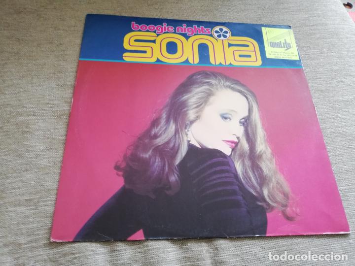Discos de vinilo: Sonia-boogie nights. maxi - Foto 1