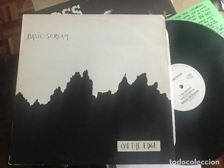 Discos de vinilo: BASIC SCREAM - ON THE EDGE - MAXI HOLANDA 85 PRIVATE NEW WAVE AVANTGARDE - Foto 1