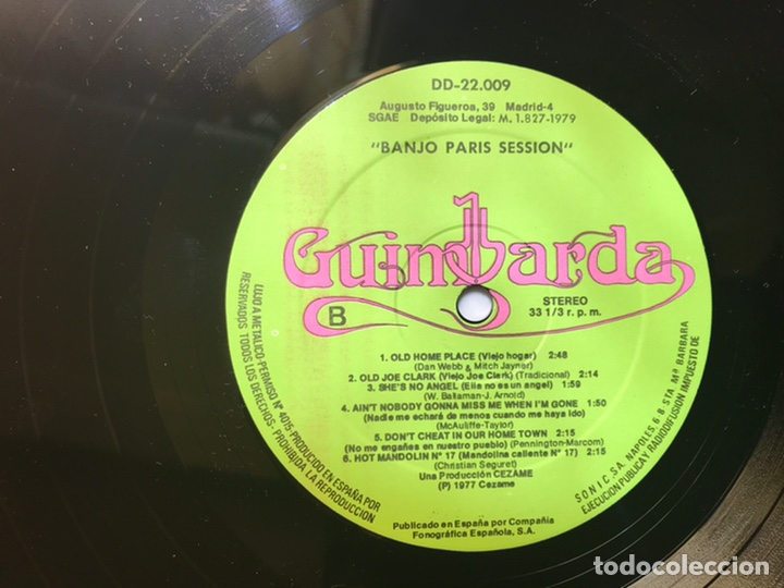 Discos de vinilo: Banjo Paris session - Foto 19