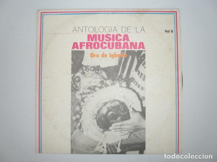 Discos de vinilo: Antologia de la musica afrocubana Oru de Igbodu vol. II  lp EGREM  Cuba LD-3995 - Antologia de la mu