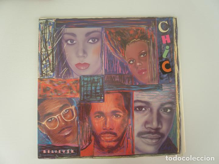 Discos de vinilo: Chic Believer 1983 lp Atlantic  Germany 78-0107-1 - Chic - Foto 1