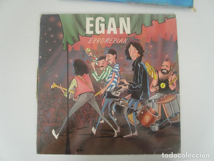 Discos de vinilo: Egan  Erromerian 1990 lp IZ  Spain IZ-323-D - Egan - Foto 1