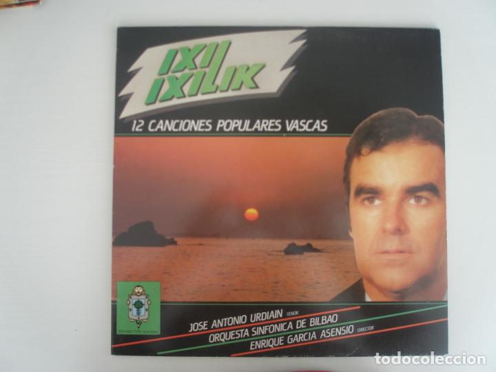 Vinyl-Schallplatten: Orquesta Sinfonica de Bilbao Ixil ixilik. 12 canciones populares vascas 1986 lp Discos ensayo  Spain